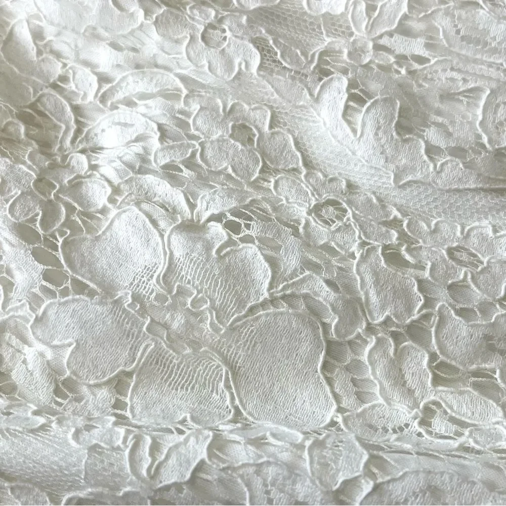 Lulu's White Lace V-Neck Cutout Mini Dress - Picture 11 of 11